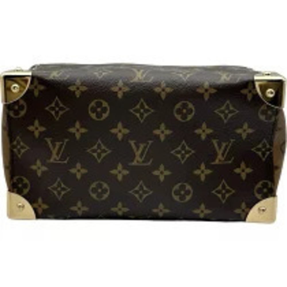 Louis Vuitton Speedy Trunk Brown Monogram Reverse Shoulder Bag - Picture 5 of 13